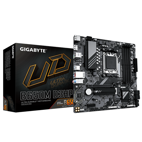 Gigabyte B650M D3HP DDR5 AMD AM5 microATX Motherboard