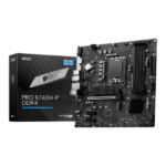 MSI Pro B760M-P M-ATX LGA1700 DDR4 Gaming Motherboard