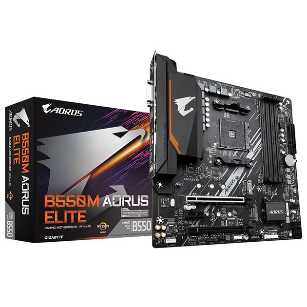 Gigabyte B550M Aorus Elite AMD AM4 microATX Motherboard