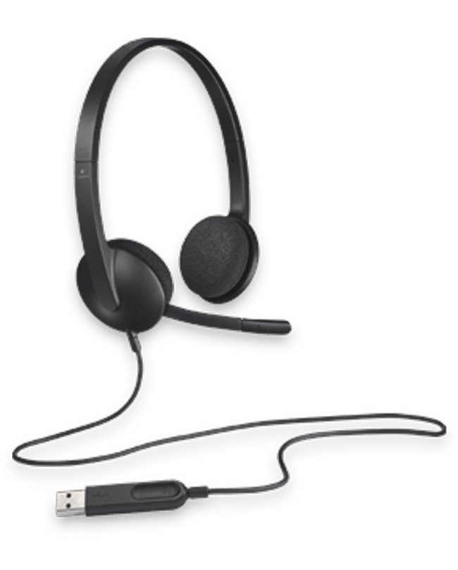 Logitech H340 Computer USB Headset (981-000477) - Image 3