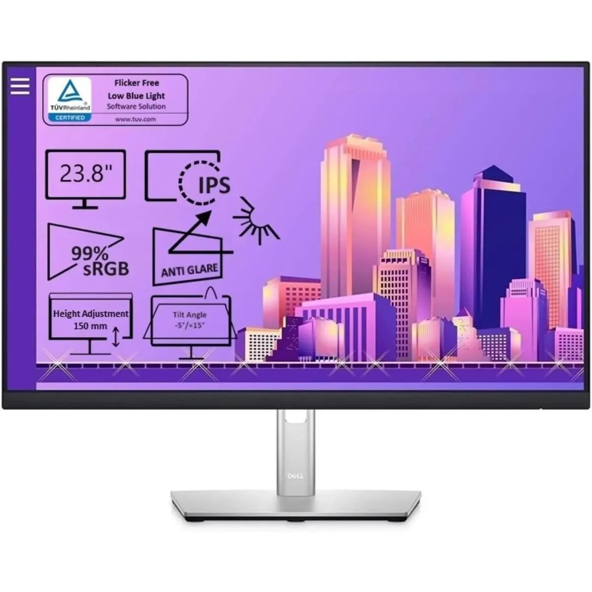Dell P2422H 24" IPS Panel, FHD 1920 x 1080, 60Hz Monitor