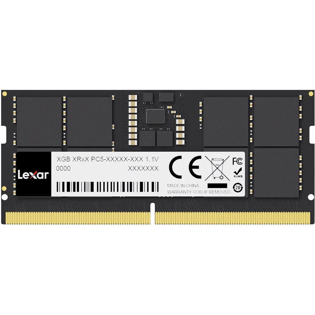 Lexar 8GB DDR5 5600MHz Laptop Memory